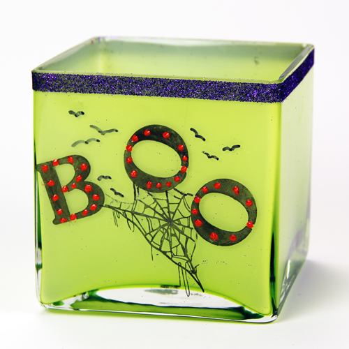 BOO! Glow  In The Dark  Vase